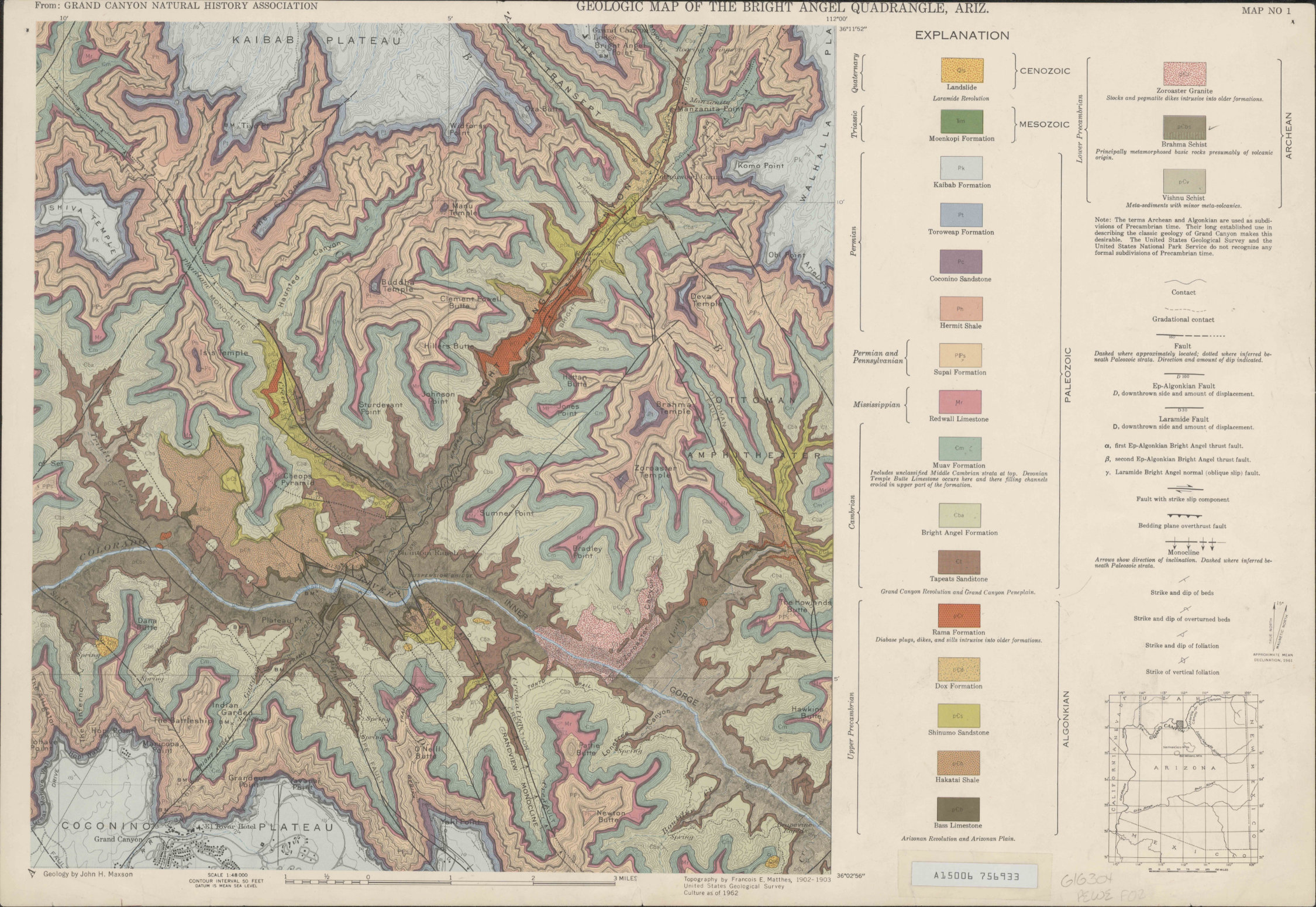 USGS-Geologic-Map-of-Bright-Angel-Quadrangle-Grand-Canyon-1962.jpg
