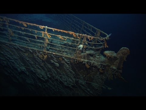 Thumbnail for the embedded element "NOAA Titanic Expedition 2004: Breathtaking Wreck Footage"