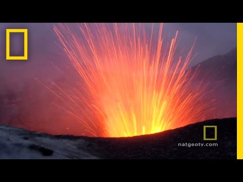 Thumbnail for the embedded element "Violent Volcanoes | National Geographic"