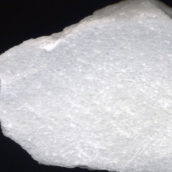 a white rock sample