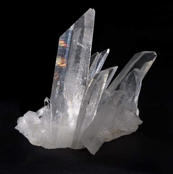 clear srystal mineral specimin