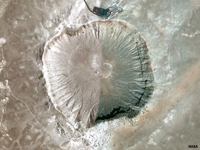 Meteor Crater near flagstaff Arizona