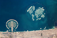 Artificial islands in Dubai