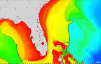 Florida bathymetry