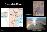 African rift zones