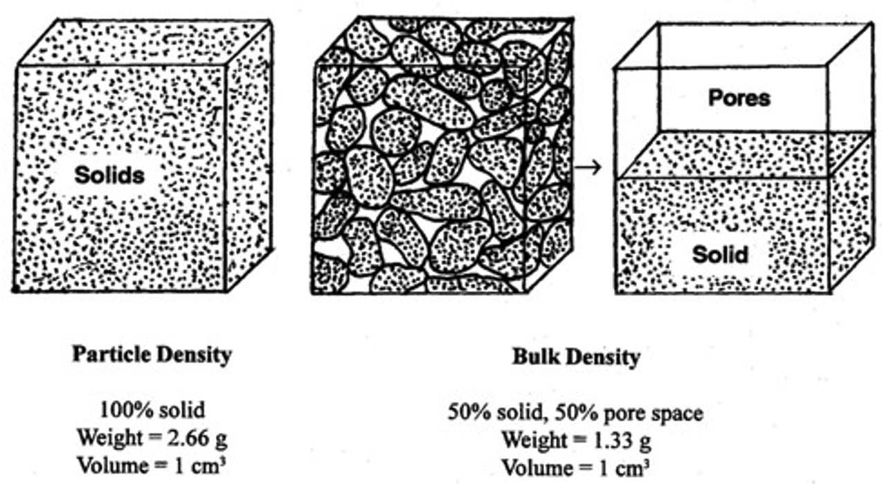 5.2: Bulk Density, Porosity, Particle Density of Soil - Geosciences ...