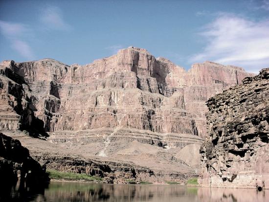 Stratification of rocks in the Grand Canyon (photo credit: Dawn Sumner)