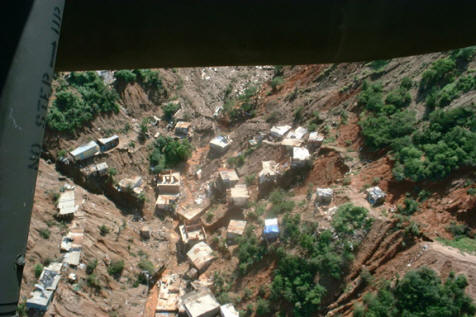 Deslizamiento de tierra en Venezuela. USGS