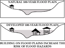 100-year flood plain plan