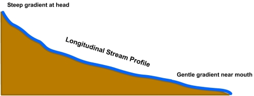 longitudinal stream profile