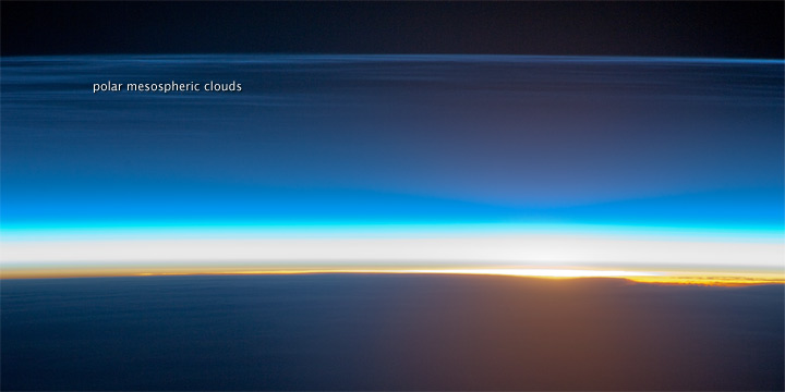 Polar mesospheric clouds