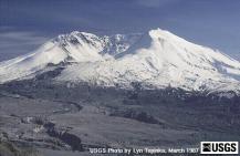 Mt. Saint Helens, Cortesía USGS