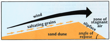 sand movement