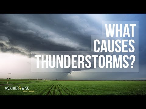 Thumbnail for the embedded element "How are thunderstorms formed? | Weather Wise S2E1"