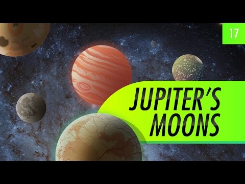 Thumbnail for the embedded element "Jupiter's Moons: Crash Course Astronomy #17"