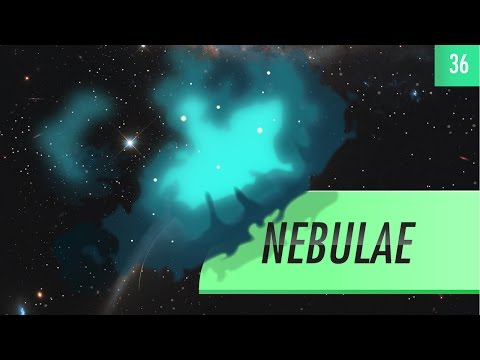 Thumbnail for the embedded element "Nebulae: Crash Course Astronomy #36"