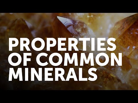 Thumbnail for the embedded element "How to Identify Minerals Using the Properties of Common Minerals Chart"