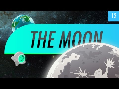 Thumbnail for the embedded element "The Moon: Crash Course Astronomy #12"