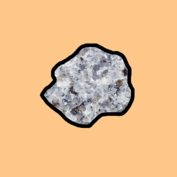 Animated GIF showing the evolution of foliation around a porphyroclast; foliations starts off weak, but becomes more pronounced through compression, creating a pattern that wraps around the central chunk of resistant rock.