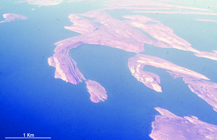 Aerial view of eastern Belcher Islands