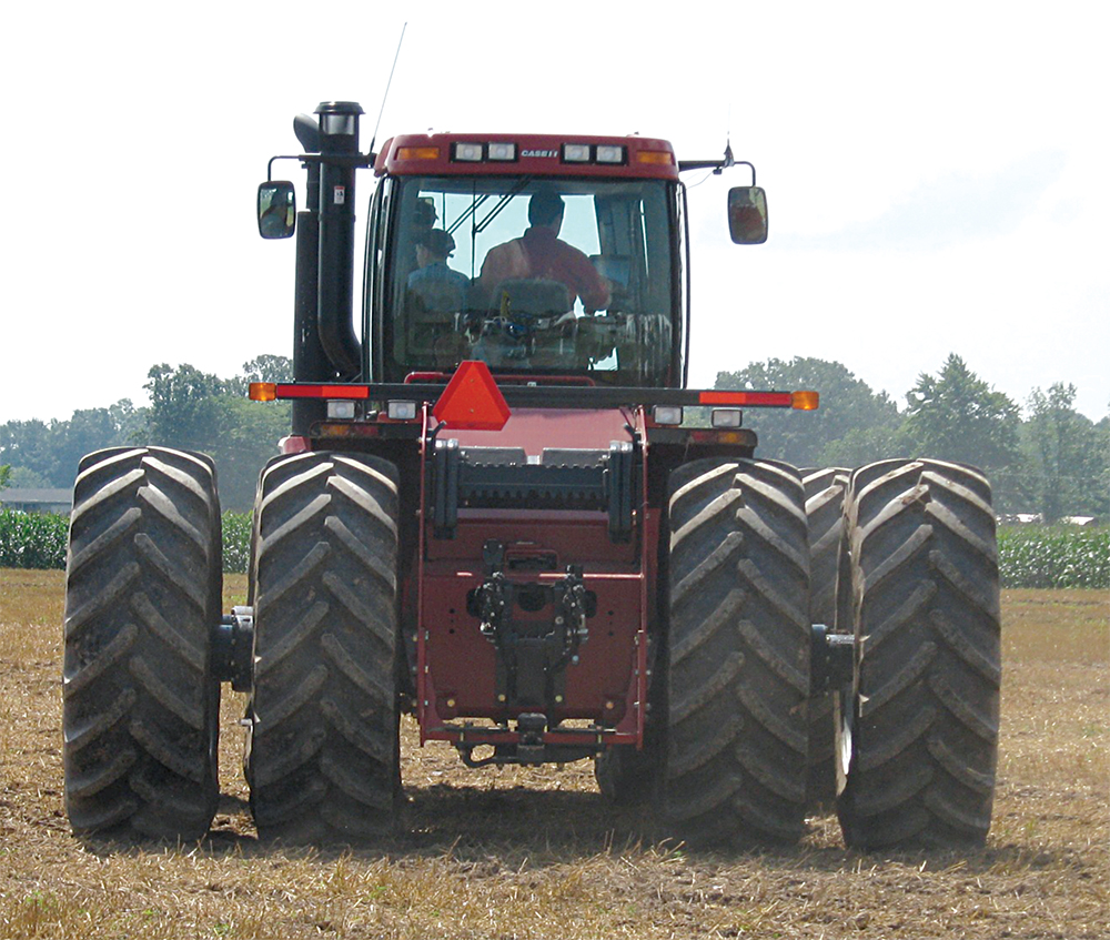 dual tractor wheels that increase traction