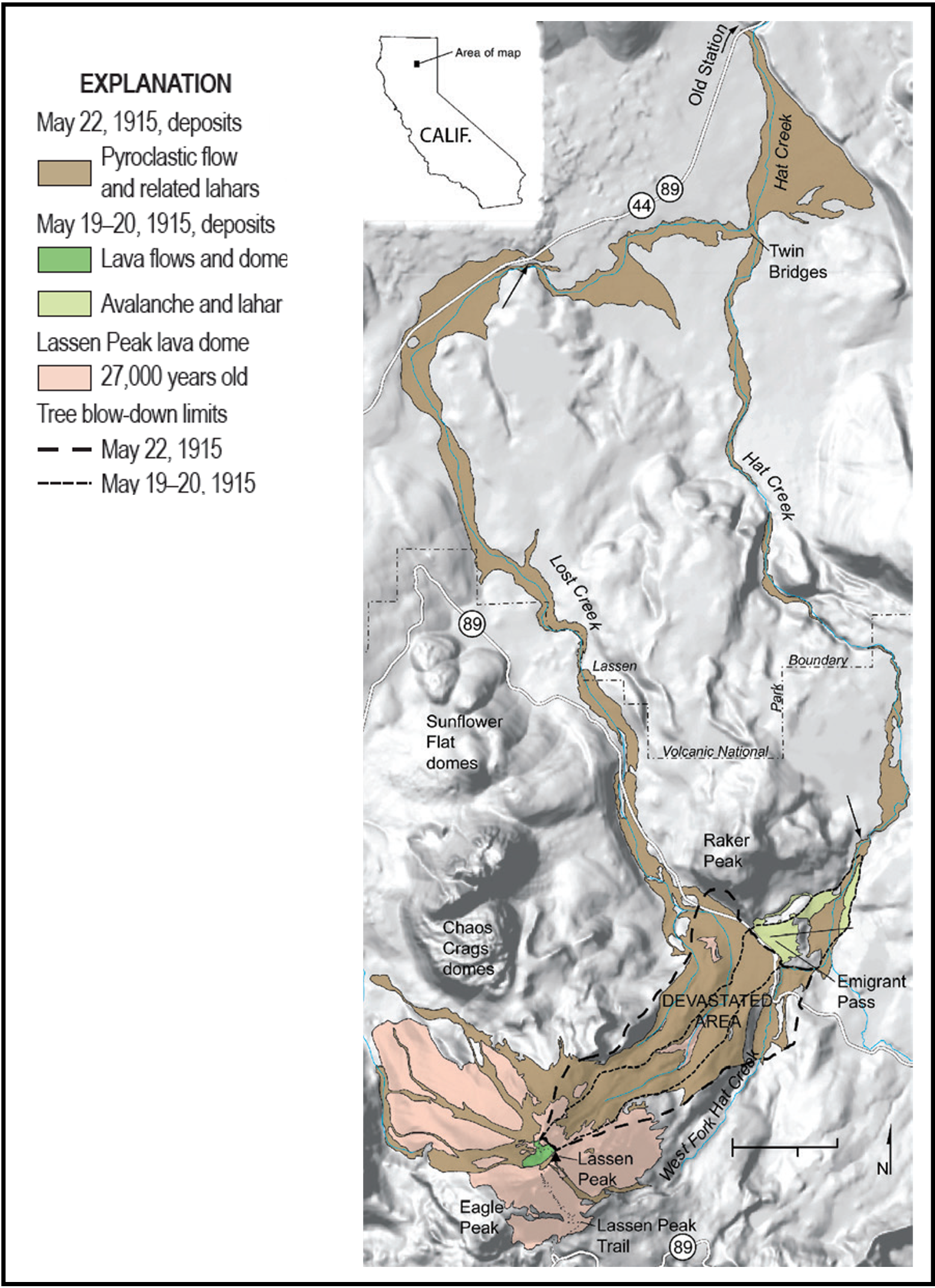 7.6: Lassen Volcanic National Park - Geosciences LibreTexts