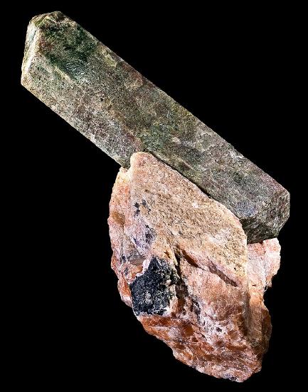 A crystal of apatite