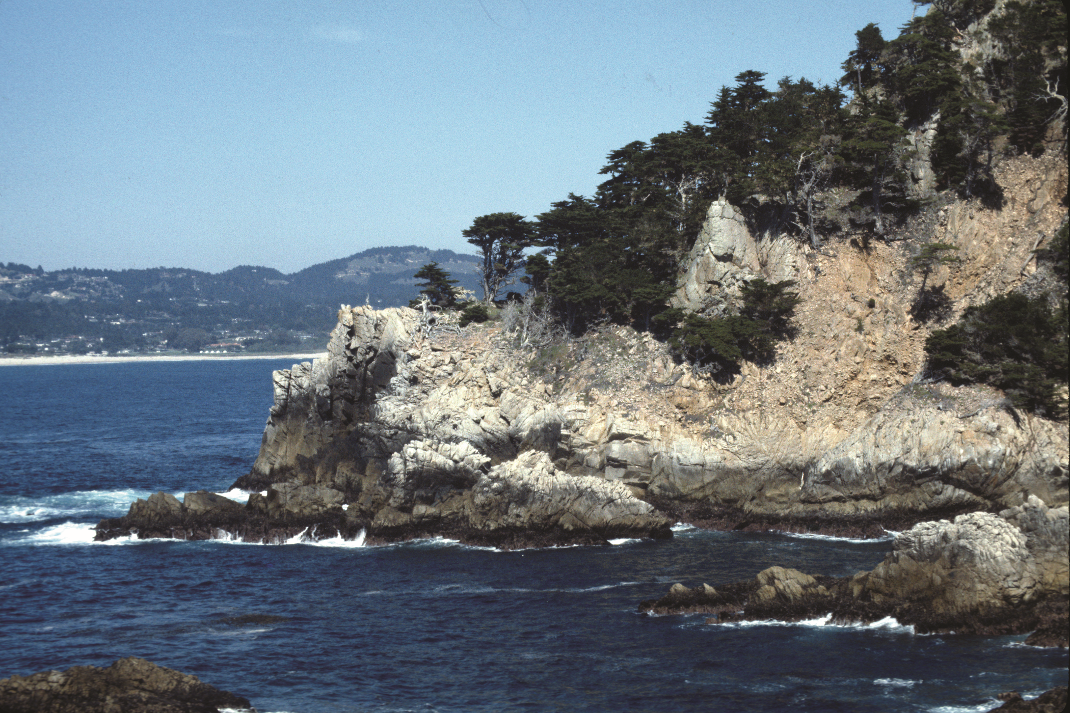 Rocky coastline